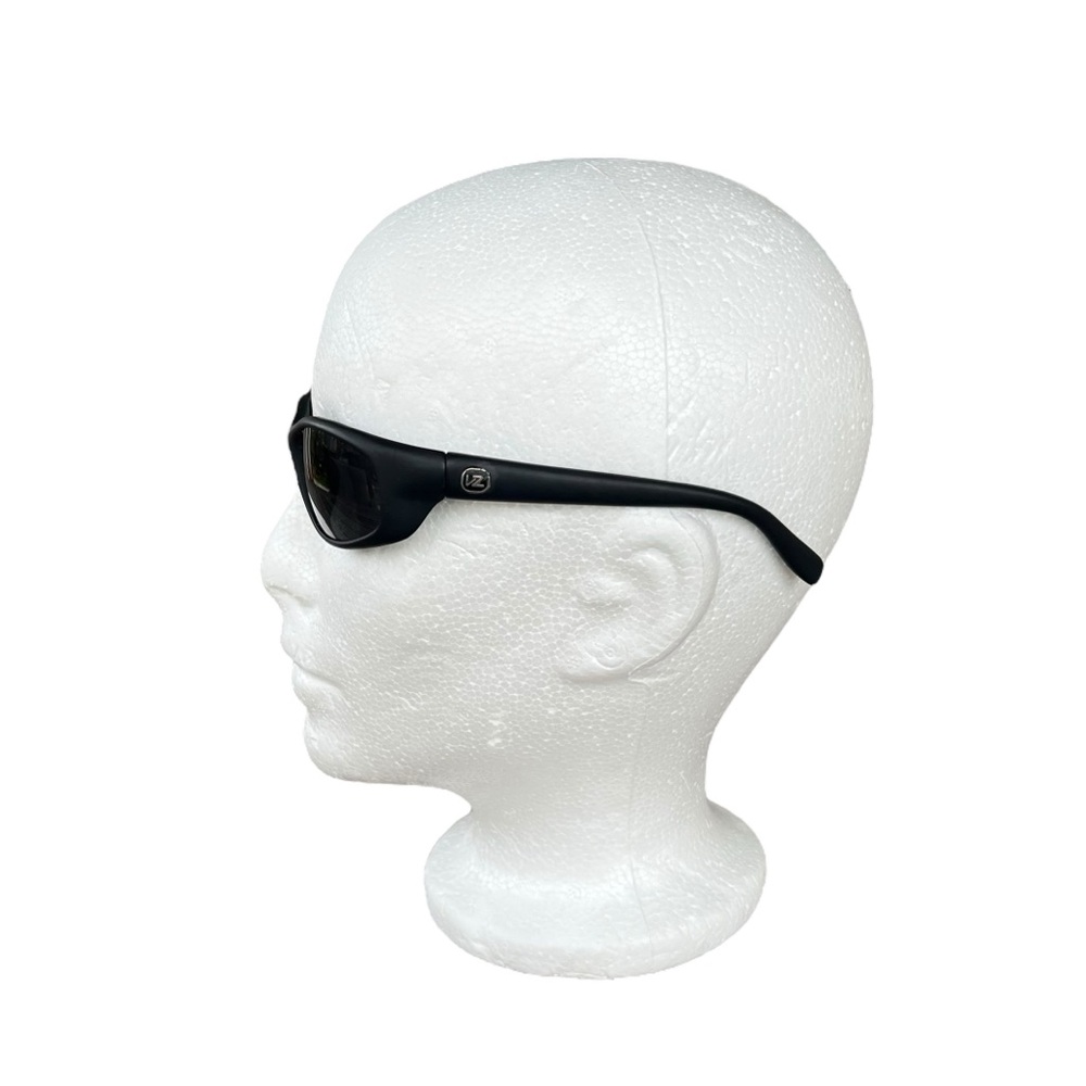 Von Zipper Backseat Sunglasses Y2K Style Matte Black Tinted Lenses READ - Picture 2 of 15